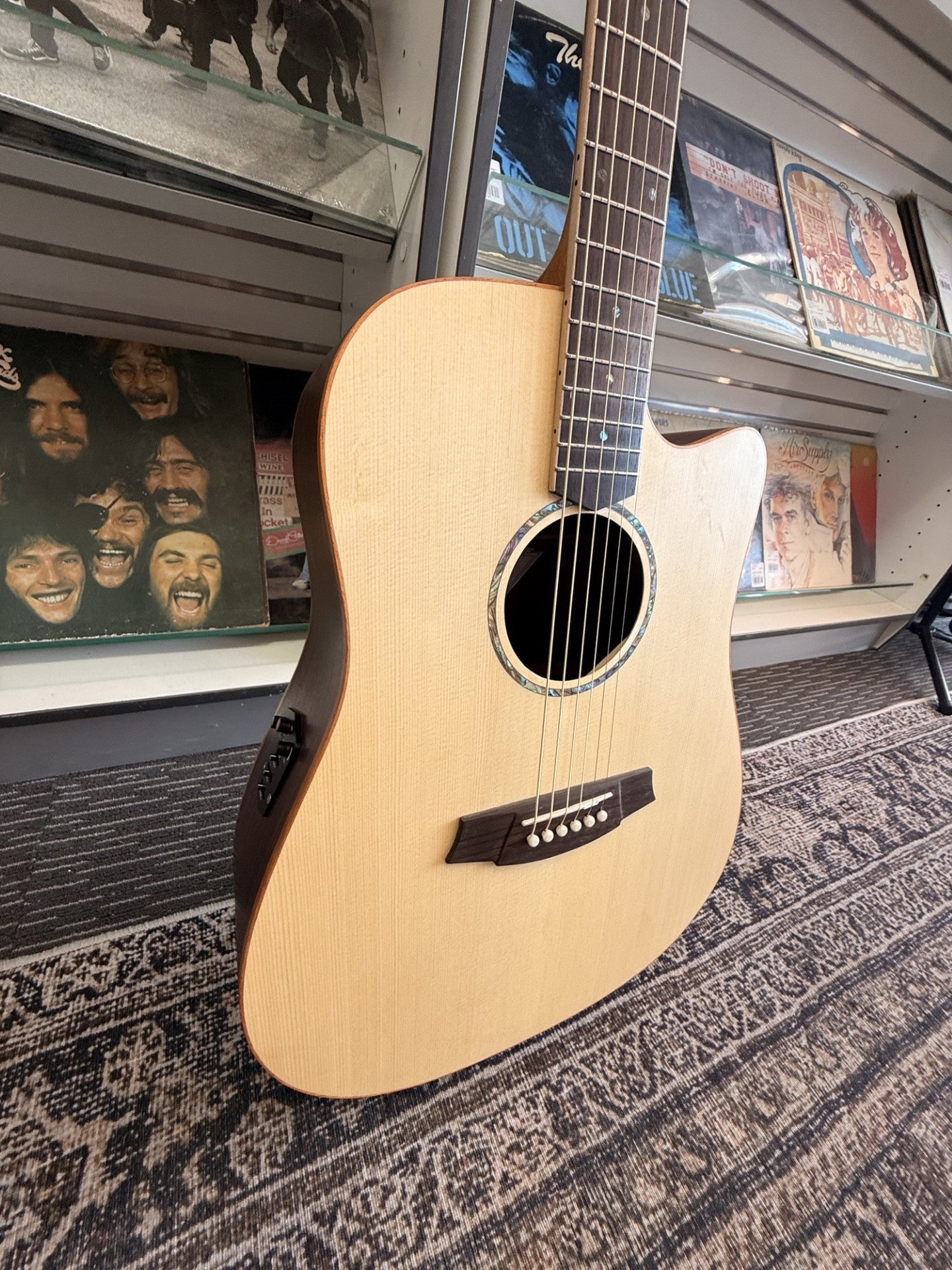 Cole Clark Studio Series FL1EC - Spruce/Rosewood With Dlx Gig Bag