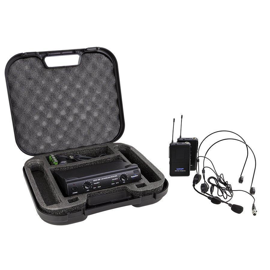 Soundart  TWIN LAPEL/HEADSET WIRELESS MICROPHONE SET