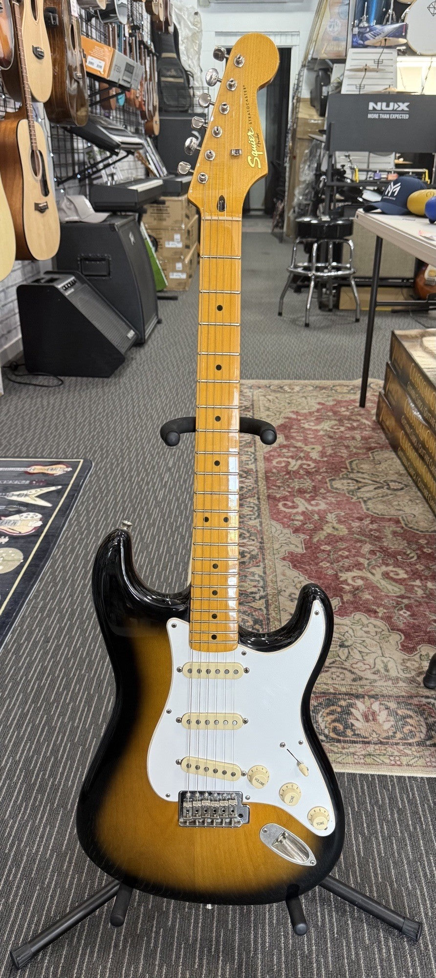 SQUIER CLASSIC VIBE 50'S STRAT WITH GIG BAG - SECONDHAND