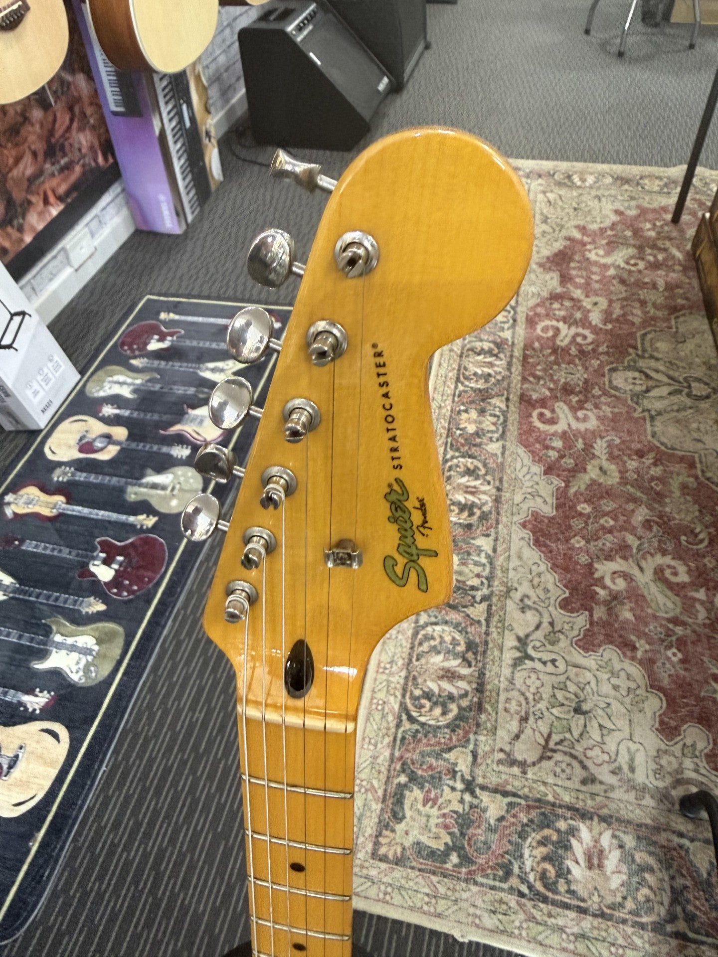 SQUIER CLASSIC VIBE 50'S STRAT WITH GIG BAG - SECONDHAND