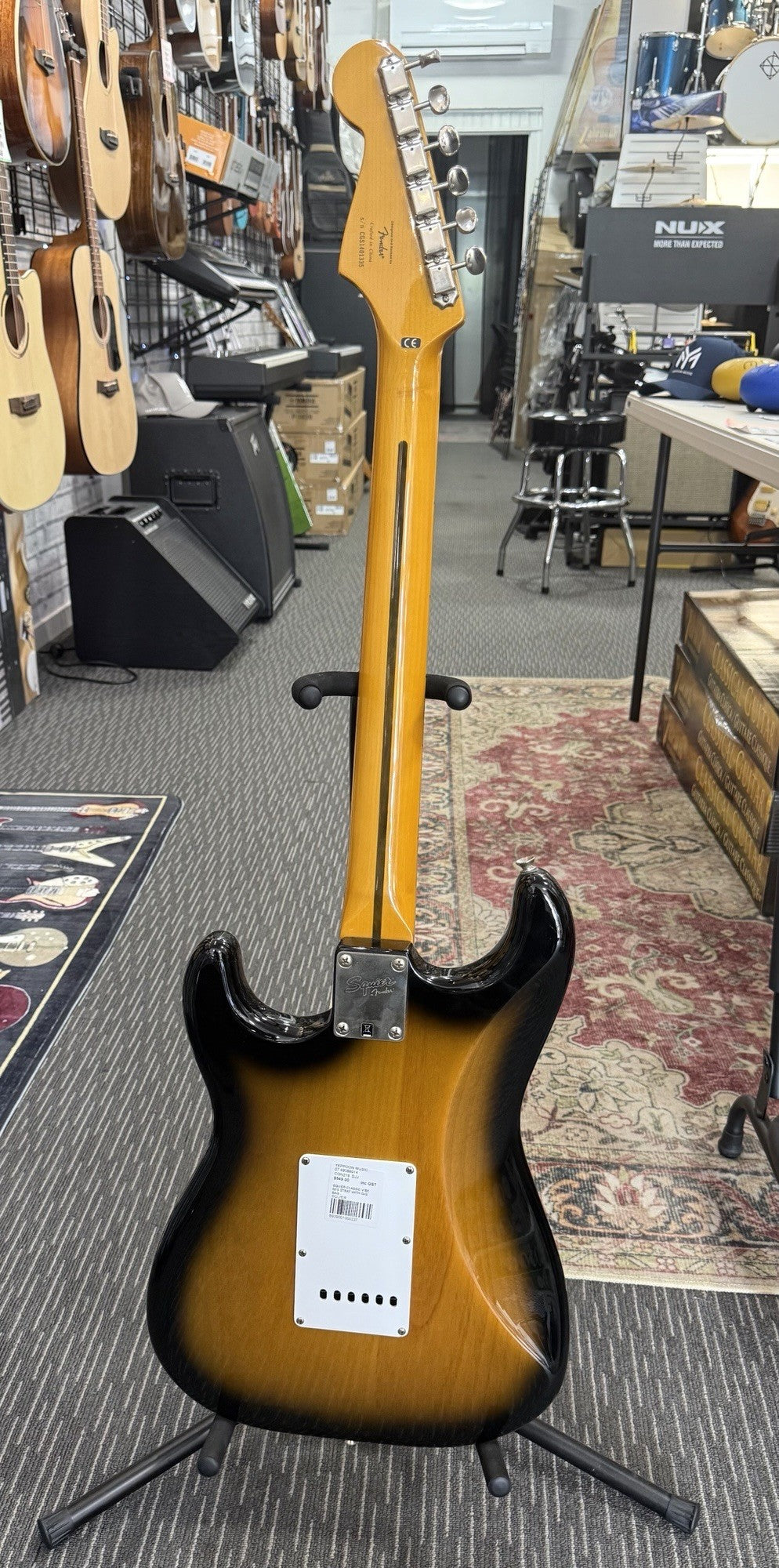 SQUIER CLASSIC VIBE 50'S STRAT WITH GIG BAG - SECONDHAND