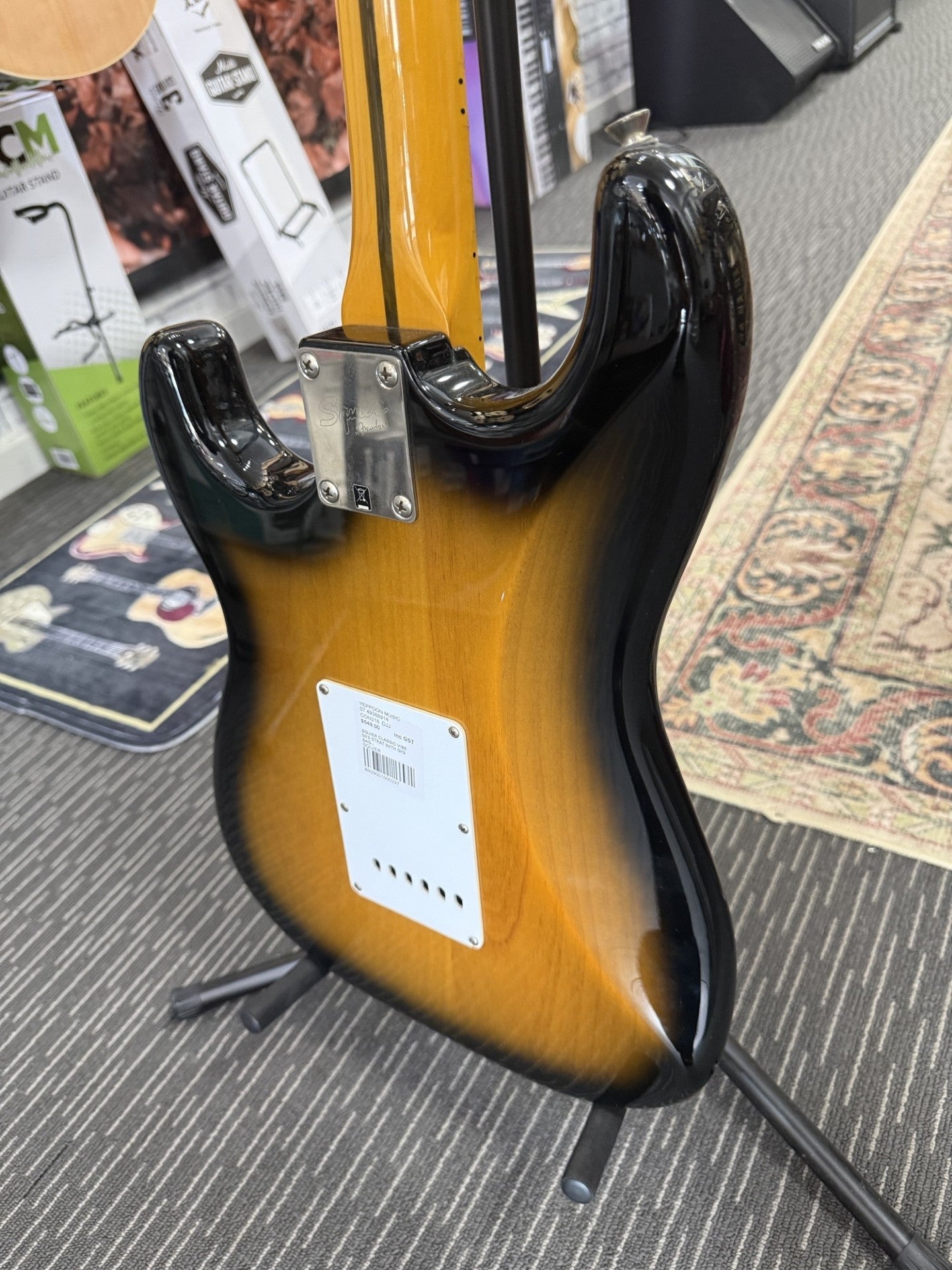 SQUIER CLASSIC VIBE 50'S STRAT WITH GIG BAG - SECONDHAND