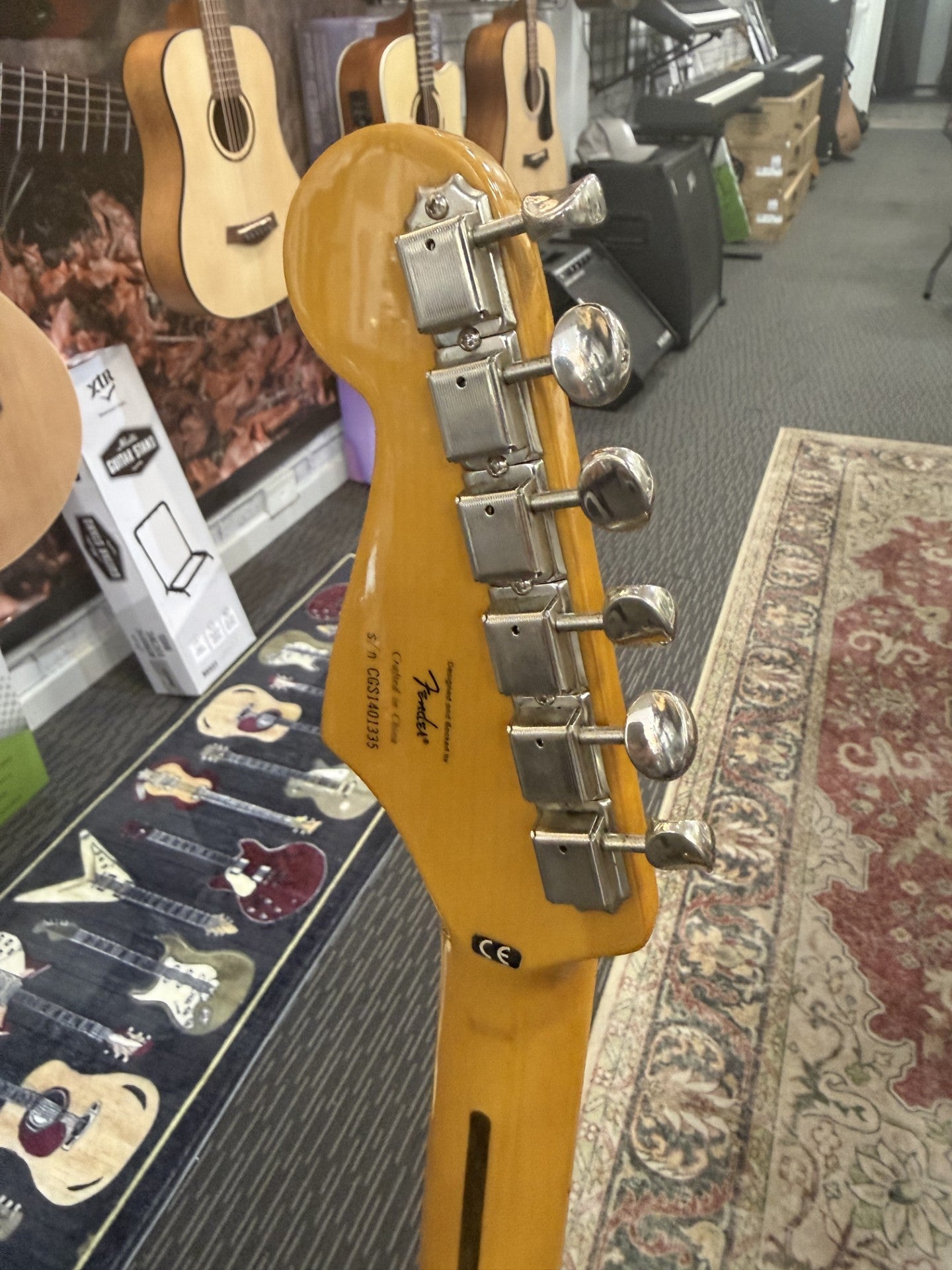 SQUIER CLASSIC VIBE 50'S STRAT WITH GIG BAG - SECONDHAND