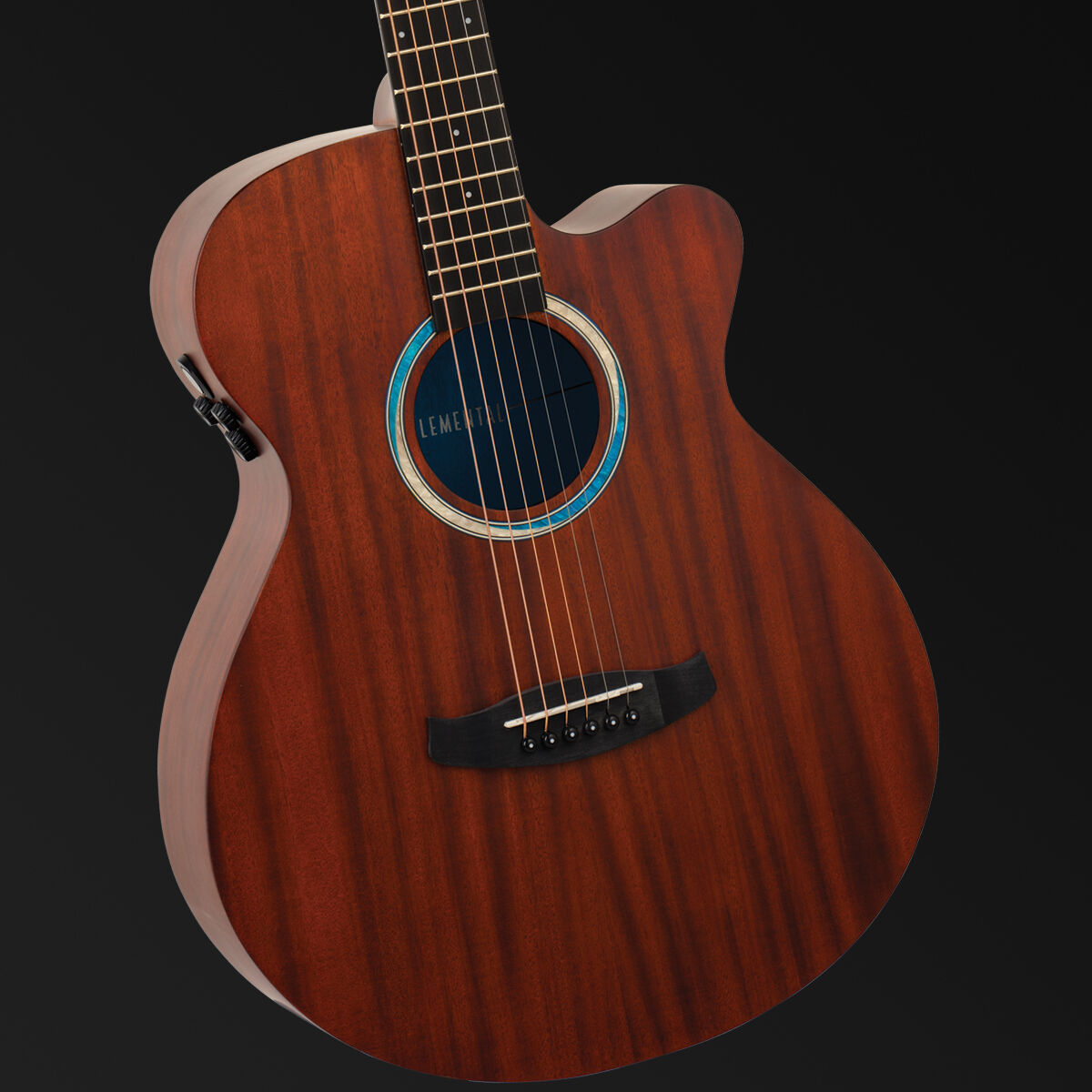 Tanglewood Elemental Super Folk C/E Solid Mahogany Top Mahogany B/S Satin