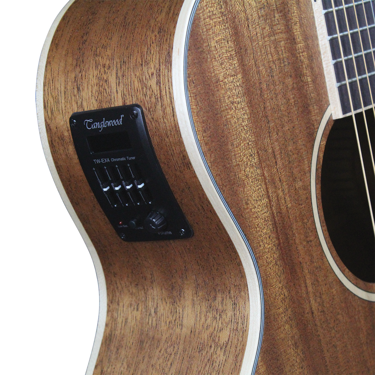Tanglewood TWUDCE Union Solid Top Dreadnought Acoustic/Electric with FREE Hard Foam Case
