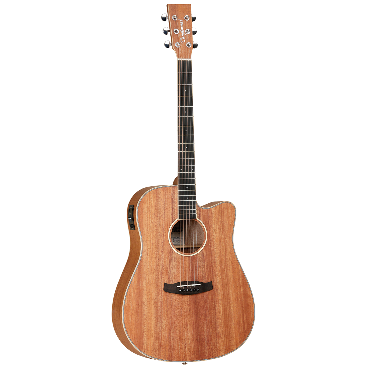 Tanglewood TWUDCE Union Solid Top Dreadnought Acoustic/Electric with FREE Hard Foam Case