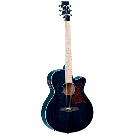 Tanglewood TW4BLA2 Winterleaf Bondi Blue Blonde Superfolk CE