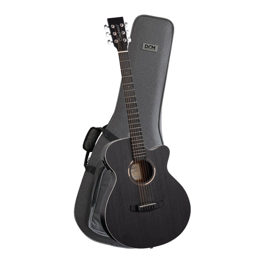 Tanglewood Blackbird Super Folk C/E Guitar Pack with DCM Premium Case