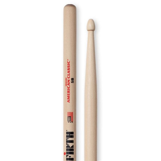 Vic Firth American Classic Wood Tip 5B Drum Sticks