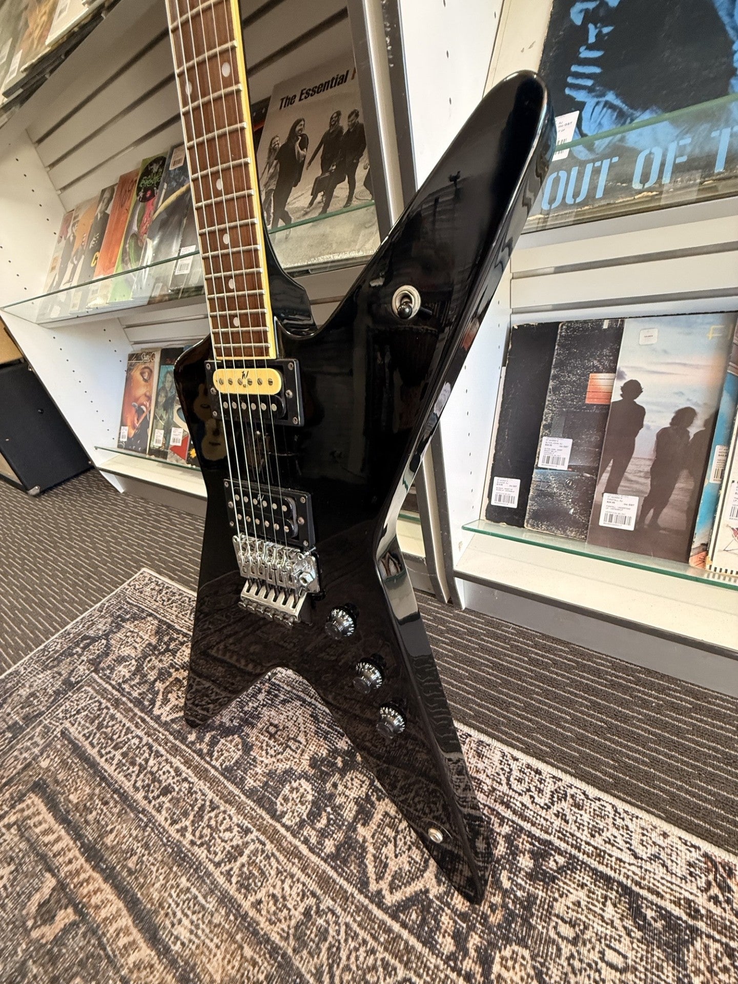 WASHBURN DIME 333 BLACKJACK Made in 1995 WITH CASE