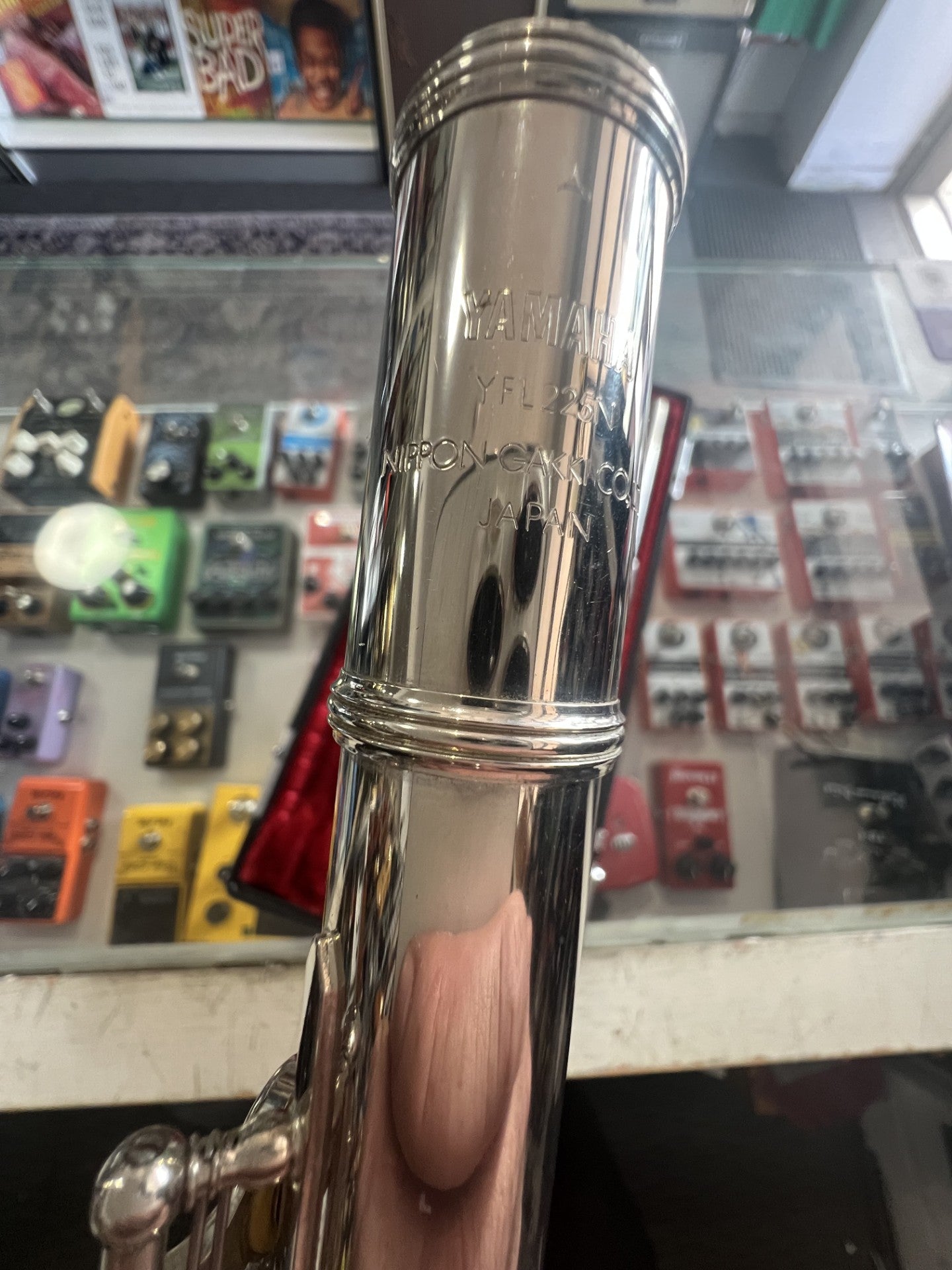 YAMAHA YFL225N FLUTE MADE IN JAPAN - SECONDHAND