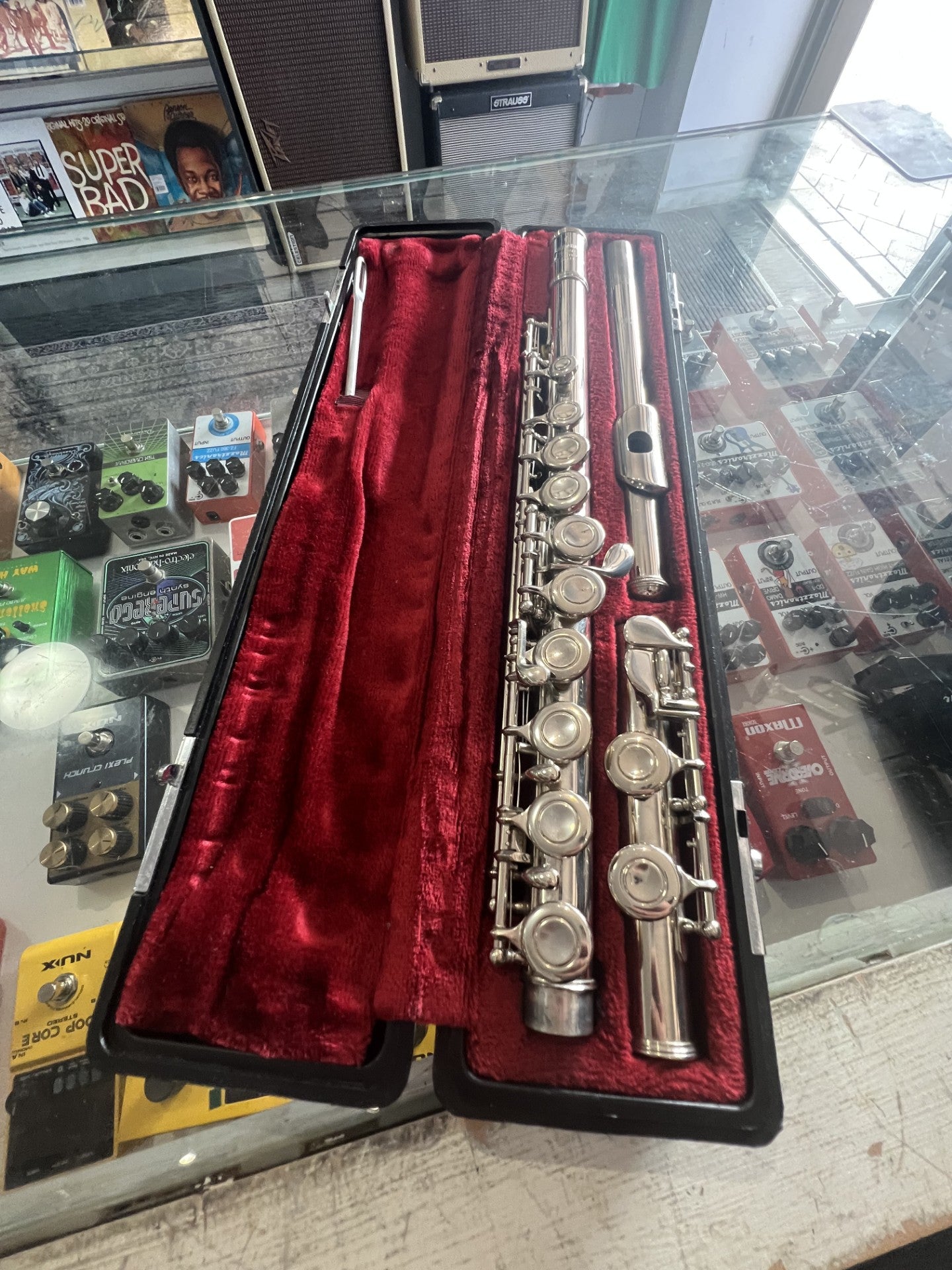 YAMAHA YFL225N FLUTE MADE IN JAPAN - SECONDHAND