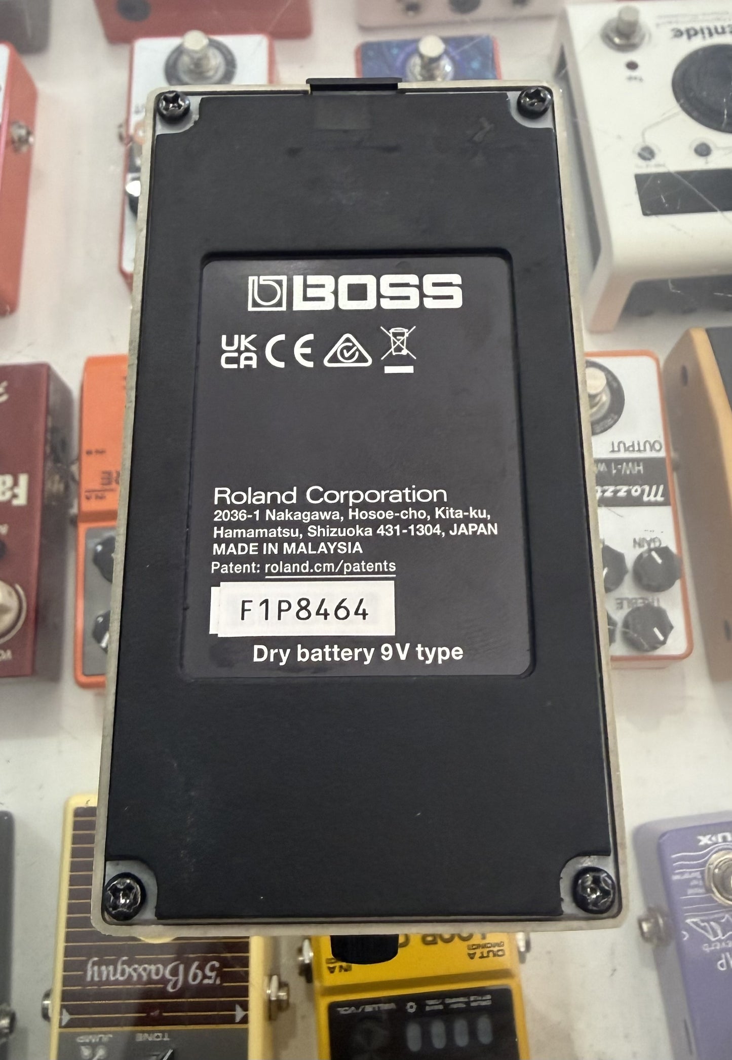 BOSS SD1 SUPER OVERDRIVE PEDAL - NO BOX - SECONDHAND