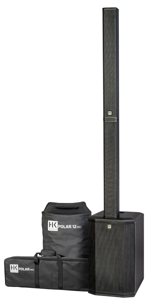 HK AUDIO POLAR 12 MK2 BLACK COLUMN PA SYSTEM