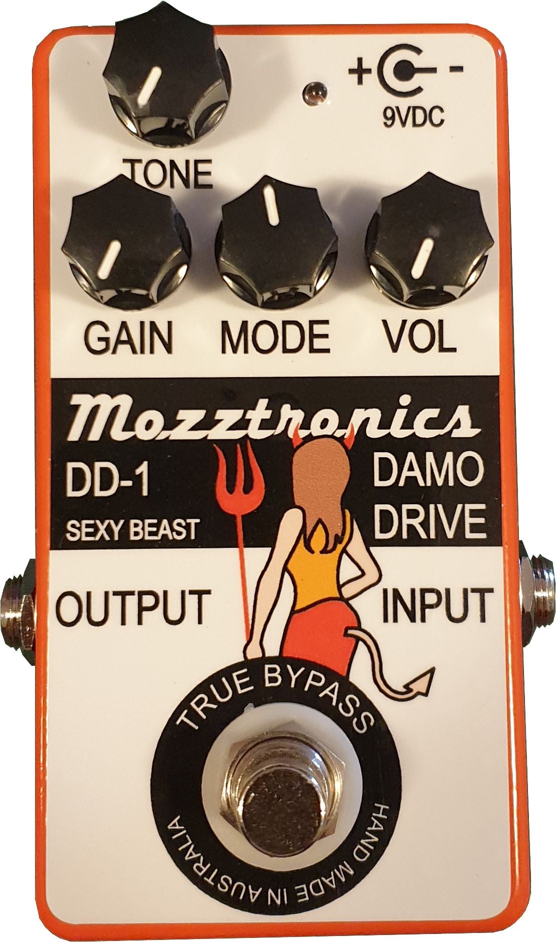 MOZZTRONICS DD-1 DAMO DRIVE PEDAL NO P/S