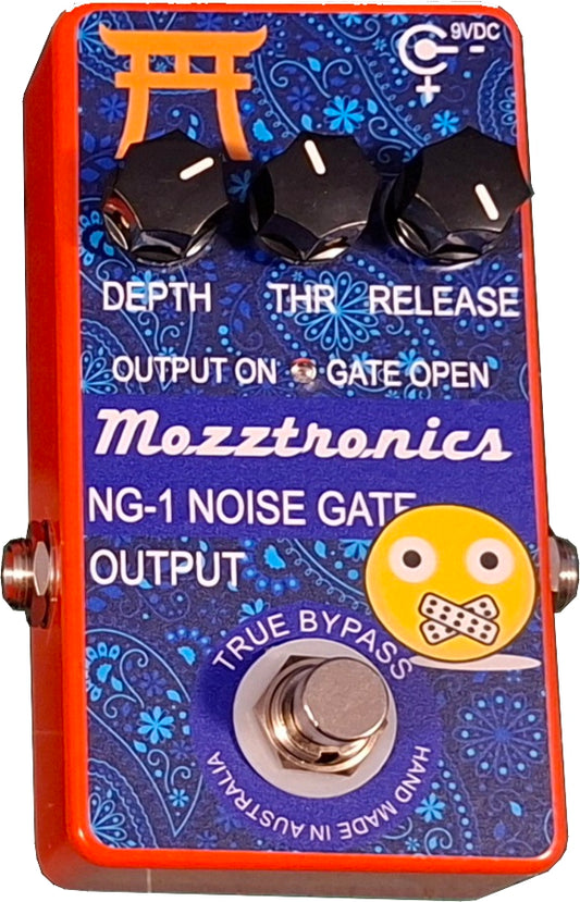 MOZZTRONICS NG-1 NOISE GATE PEDAL - NO P/S