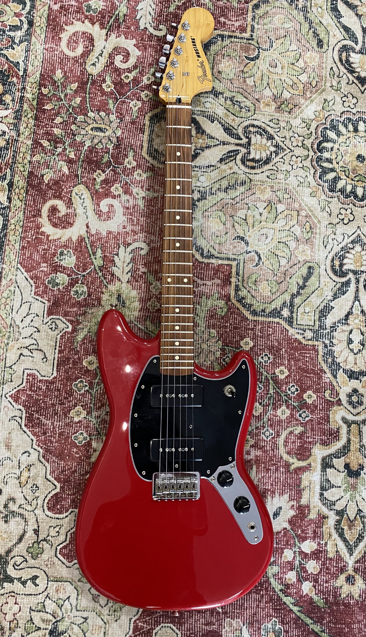 FENDER MUSTANG P90'S RED - NO CASE (PRELOVED)