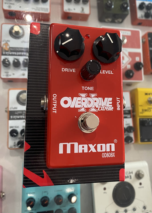 MAXON OD808X OVERDRIVE PEDAL - (Pre-Loved)