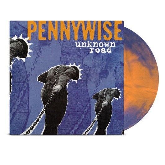 PENNYWISE - UNKNOWN ROAD (ORANGE & BLUE GALAXY VINYL)  LP