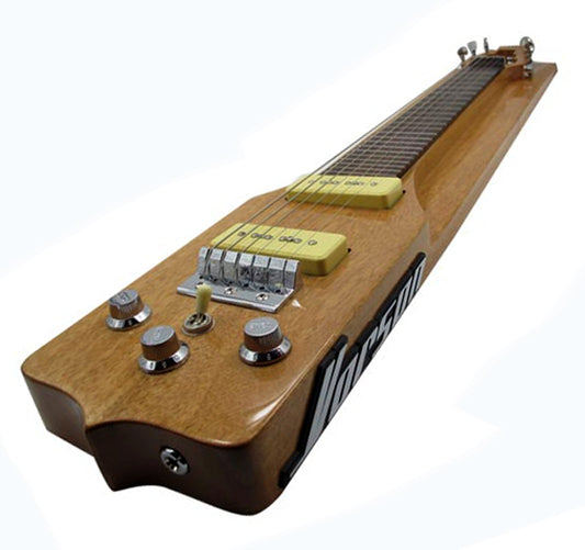 Vorson Lap Steel 6-String Guitar in Natural Finish Comes with Padded Gig Bag