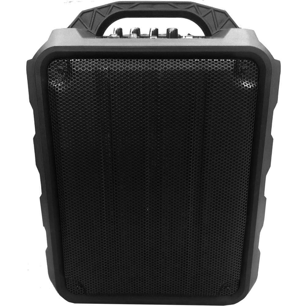 Leem PR-6 Portable Active 25W 8" PA Speaker System with Party Lights