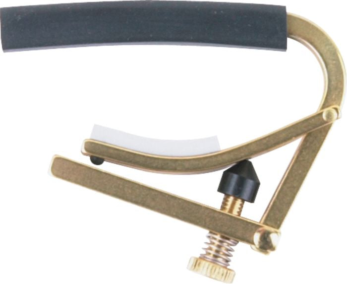 Shubb C1 Standard Original Steel String Guitar Capo in Brass